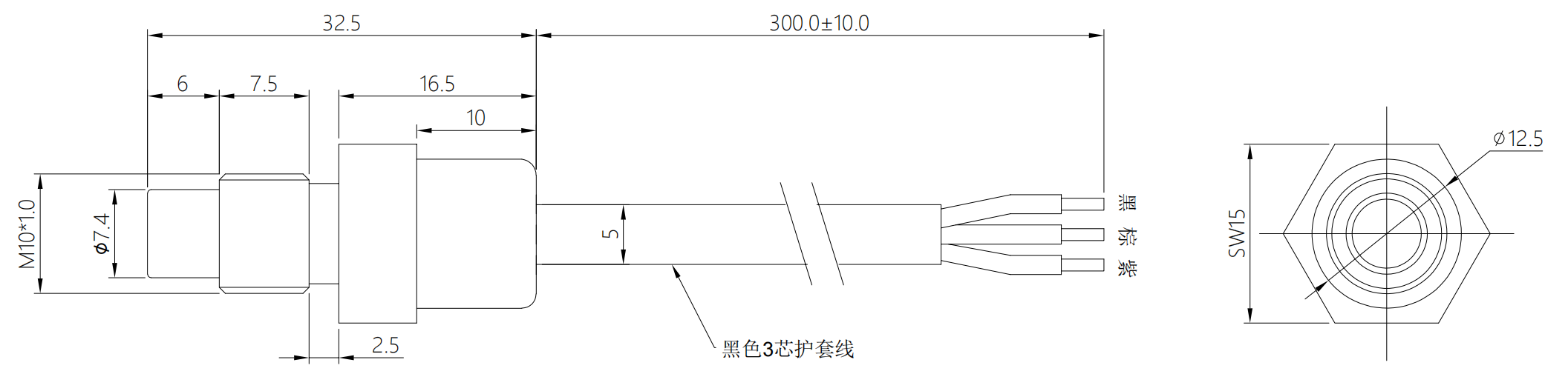 轉速傳感器 閥芯位置傳感器 閥芯位移傳感器